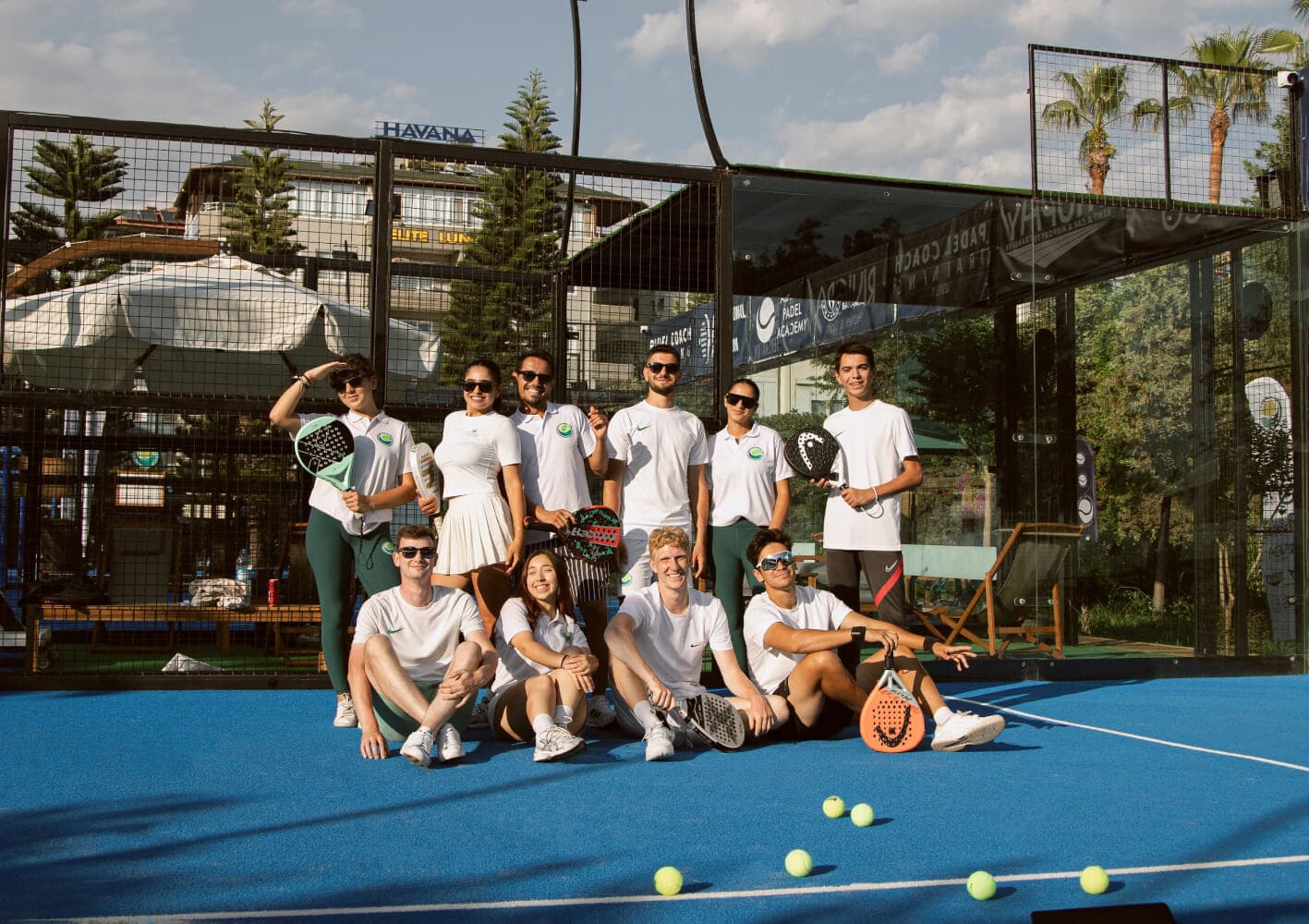 Alanya Padel Academy padel kortu
